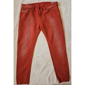 Diesel Red Slim Fit Men’s Jeans